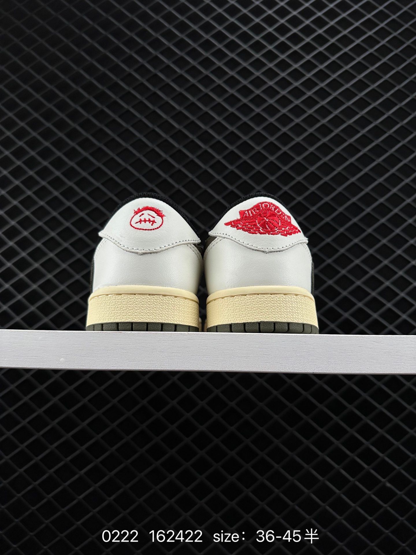 fragment design x Travis Scott x Nike Air Jordan 1 Low OG SP”Black/Green Toe“